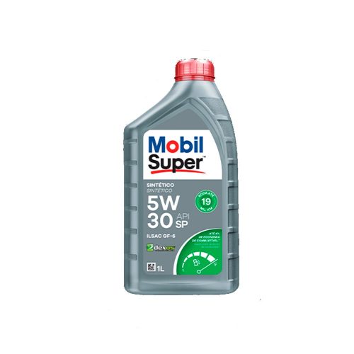 OLEO DE MOTOR SINTETICO 5W30 MOBIL SUPER API SN 2 DEXOS