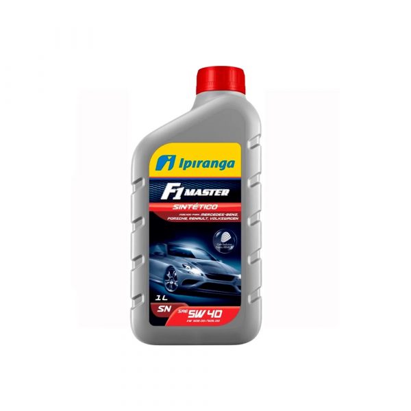 OLEO DE MOTOR SINTETICO 5W40 IPIRANGA F1 MASTER SN