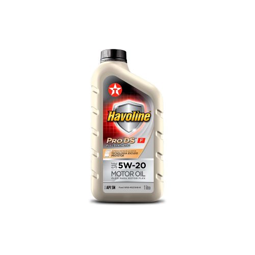 OLEO DE MOTOR SINTETICO 5W20 TEXACO HAVOLINE API SN PRO DS