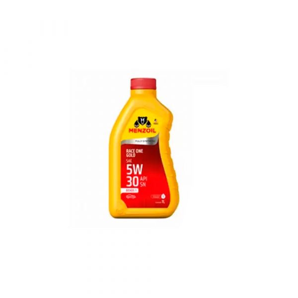 OLEO DE MOTOR RACEONE GOLD SP 5W30 MENZOIL SINTETICO DEXOS1