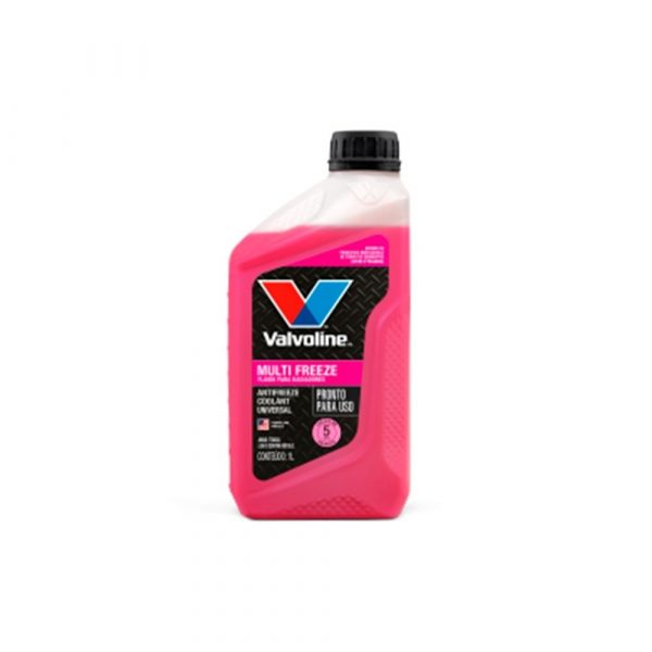ADITIVO DE RADIADOR MULTI FREEZE PRONTO PARA USO ROSA VALVOLINE