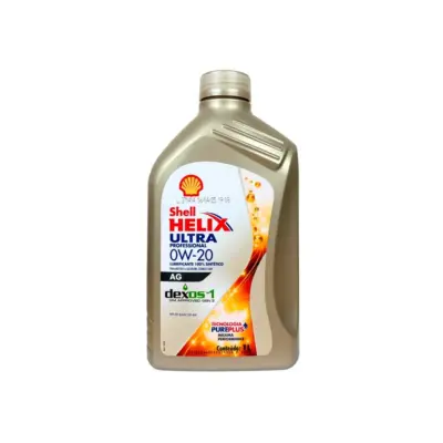 OLEO DE MOTOR 0w20 SHELL HELIX ULTRA PRO SINTETICO 1 LITRO AG API SP ILSAC GF-6A DEXOS1 GEN 3