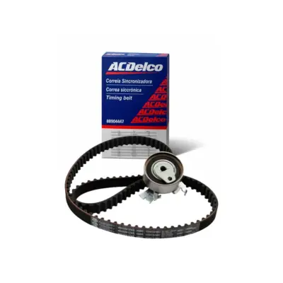 KIT CORREIA DENTADA 111 DENTES COM TENSOR FIAT/CHEVROLET 1.0 1.4 1.6 1.8 8v COM HNBR ACDELCO