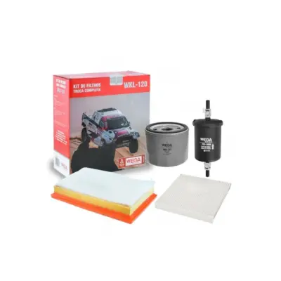 KIT FILTROS COMPLETO AR OLEO CABINE COMBUSTIVEL FASTBACK T200 1.0 3CIL 22> PULSE T200 1.0 3CIL 22> WEGA