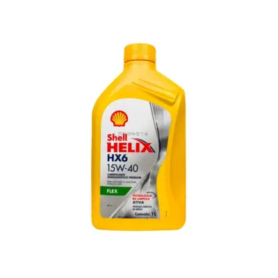 Óleo de Motor Semissintético 15w40 Shell HX6 API SN