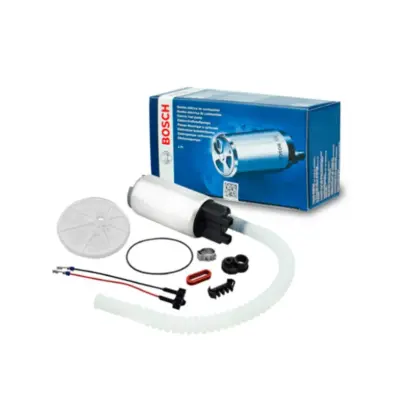 BOMBA DE COMBUSTIVEL ELETRICA INTERNA FLEX 3 BAR + KIT UNIVERSAL BOSCH