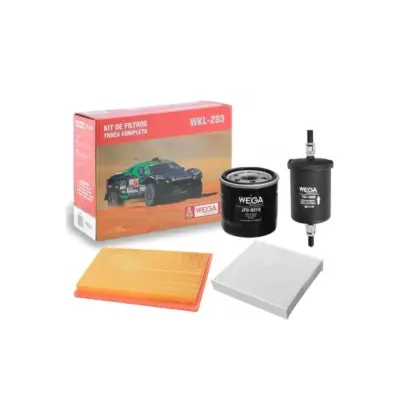 KIT FILTROS COMPLETO AR OLEO CABINE COMBUSTIVEL COROLLA AUTOMATICO 2.0 16v 19> COROLLA CROSS WEGA
