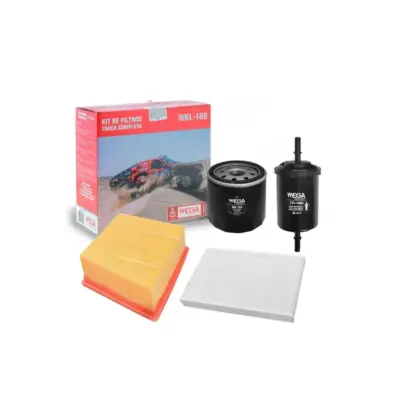 KIT FILTROS COMPLETO AR OLEO CABINE COMBUSTIVEL KA 1.0 3CIL 15>21 1.5 16V SIGMA 15>19 ECOSPORT 1.6 16V SIGMA 15>18 FIESTA 1.5 16V SIGMA 16>17 1.6 16V SIGMA 16>18 WEGA