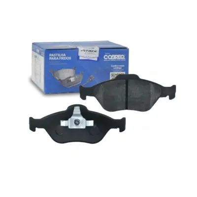 JOGO DE PASTILHAS DE FREIO DIANTEIRA ANTIRRUIDO SISTEMA TEVES ECOSPORT 1.6 2.0 COBREQ