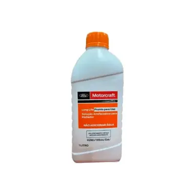 ADITIVO DE RADIADOR FORD MOTORCRAFT PRONTO PARA USO 1 LITRO ORGANICO MONOETILENOGLICOL LARANJA